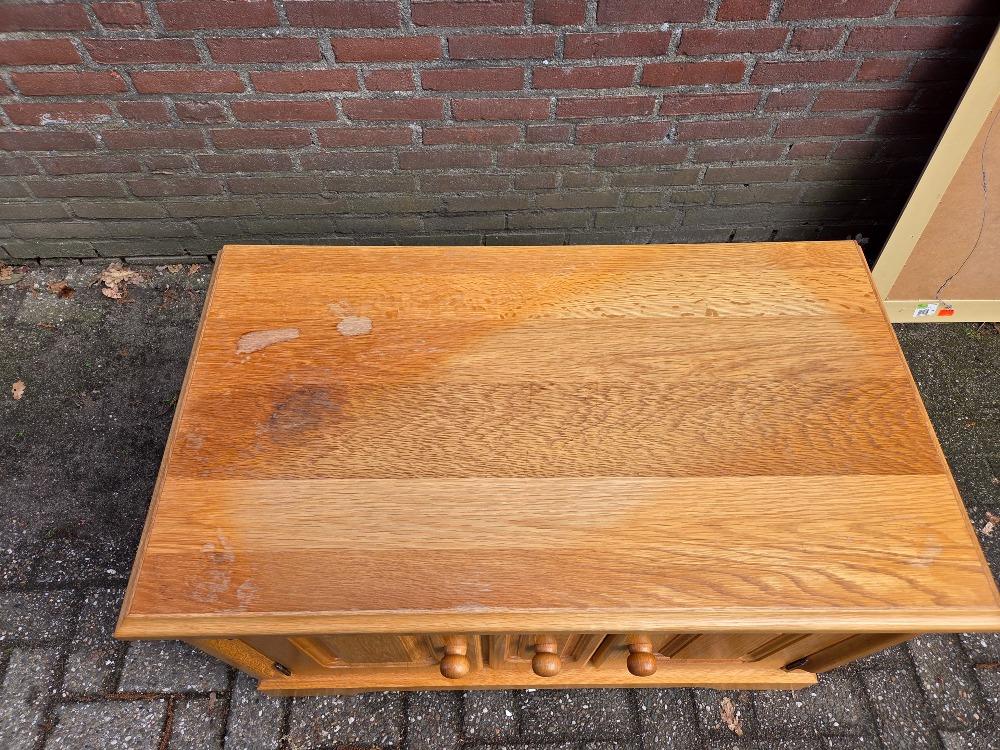 tv kast licht eiken, Ophalen of Verzenden, 'T Olde Gre-j, Info@toldegrej.nl, Endepoelstraat 20f Didam