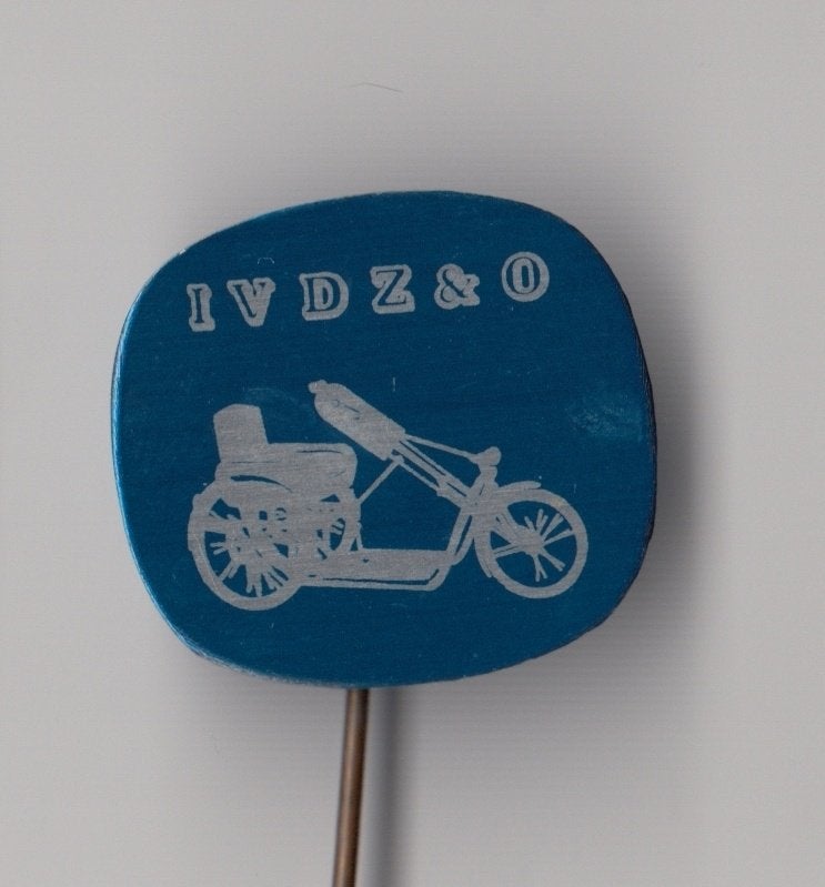 IVDZ&O Handbike Rolstoel Fiets speldje, Verzamelen, Gebruikt, Niet vindbaar, Niet vindbaar, Speldje of Pin