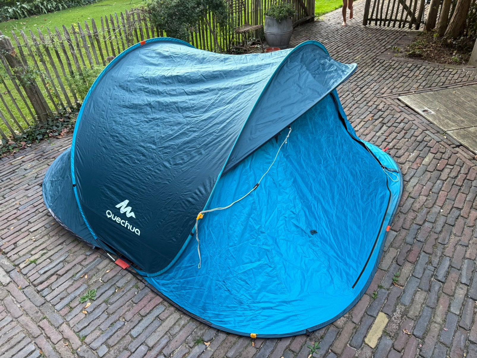 Pop-up opgooi tentje 2 seconds 3 Quechua tent 3 persoons, Caravans en Kamperen, Tenten, Ophalen of Verzenden, Gebruikt, Tot en met 3