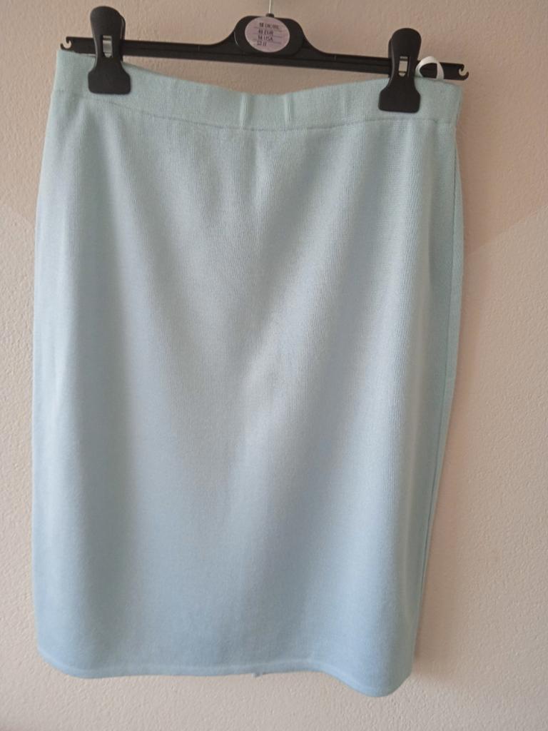 Menzo glansgaren rokje 40/42 stretch 6,00, Kleding | Dames, Rokken, Blauw, Maat 42/44 (L), Ophalen of Verzenden, Zo goed als nieuw