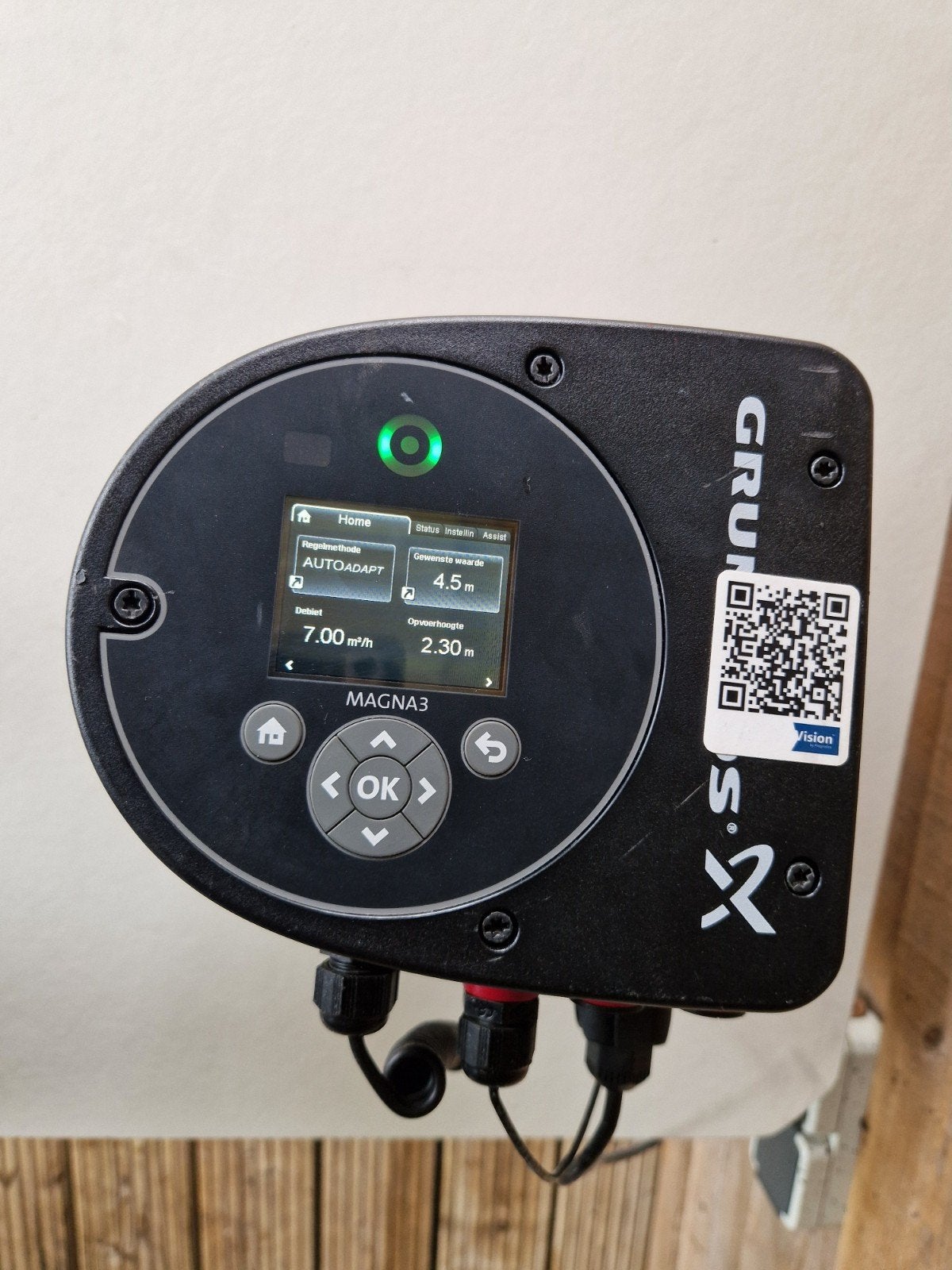 Grundfos MAGNA3 25-80 180 Circulatiepomp, Tuin en Terras, Ophalen of Verzenden, Gebruikt, Elektrisch, Overige typen