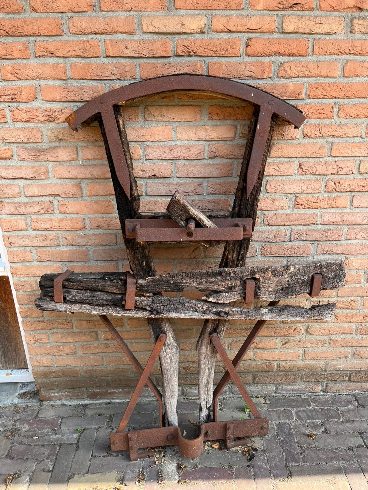 Oud houten juk, Antiek en Kunst, Ophalen