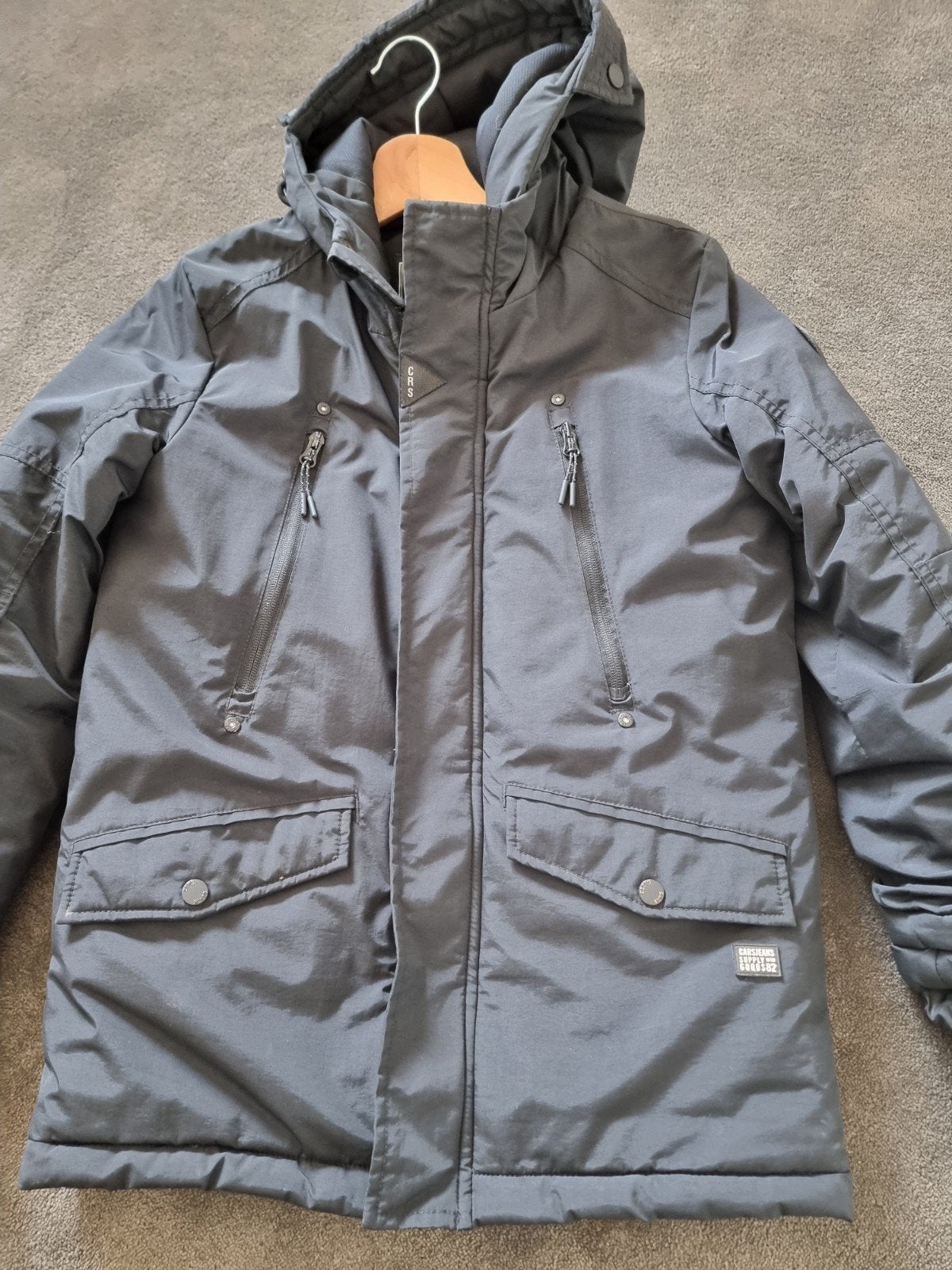 Cars Jeans winterjas maat 12 (jongens), Ophalen of Verzenden, Zo goed als nieuw, Cars Jeans, Jongen
