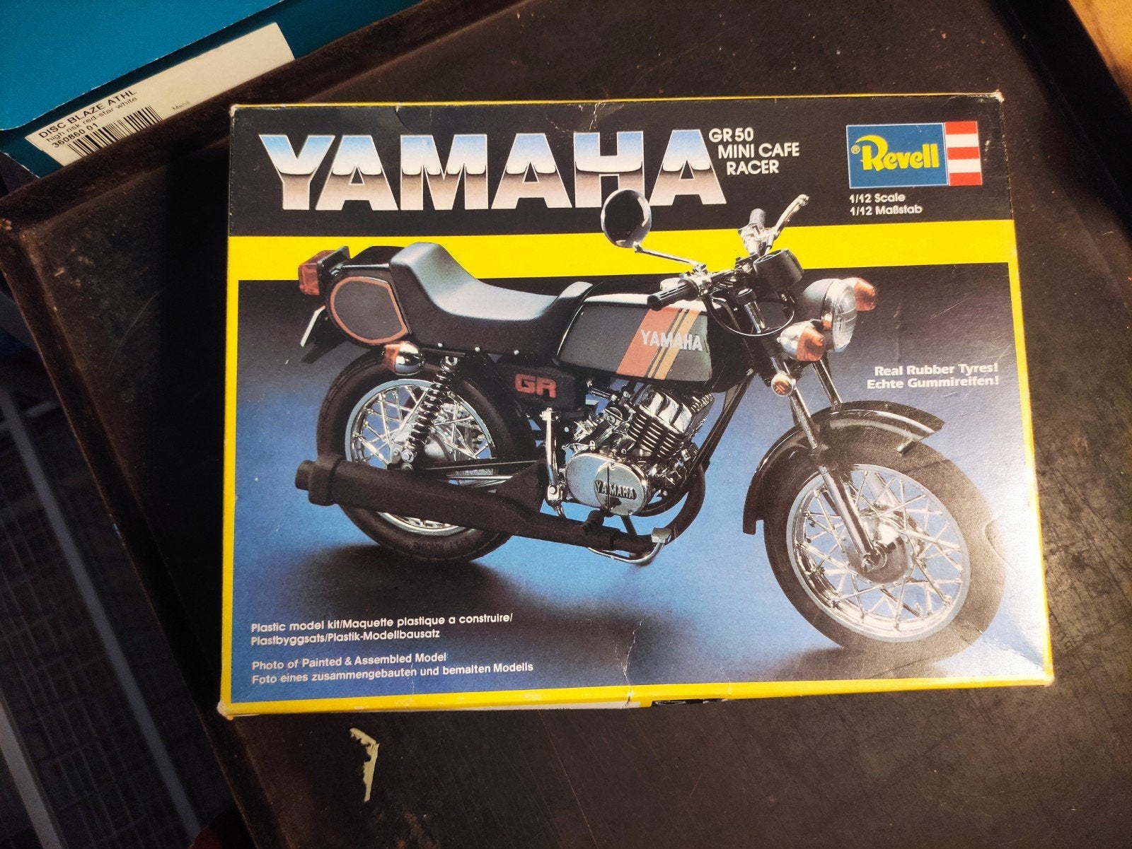 Yamaha GR 50 Mini Cafe Racer Revell vintage 1980, Revell, Nieuw, Ophalen of Verzenden, Groter dan 1:32