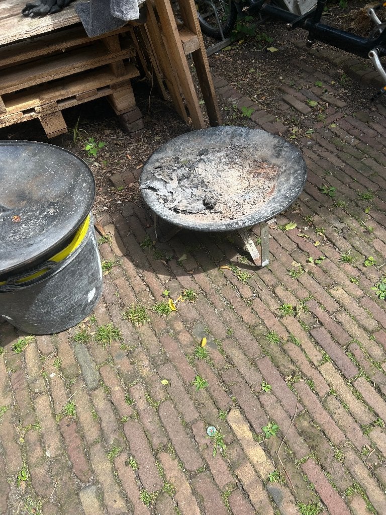 Weber vuurschaal 60cm doorsnee, Tuin en Terras, Ophalen, Gebruikt