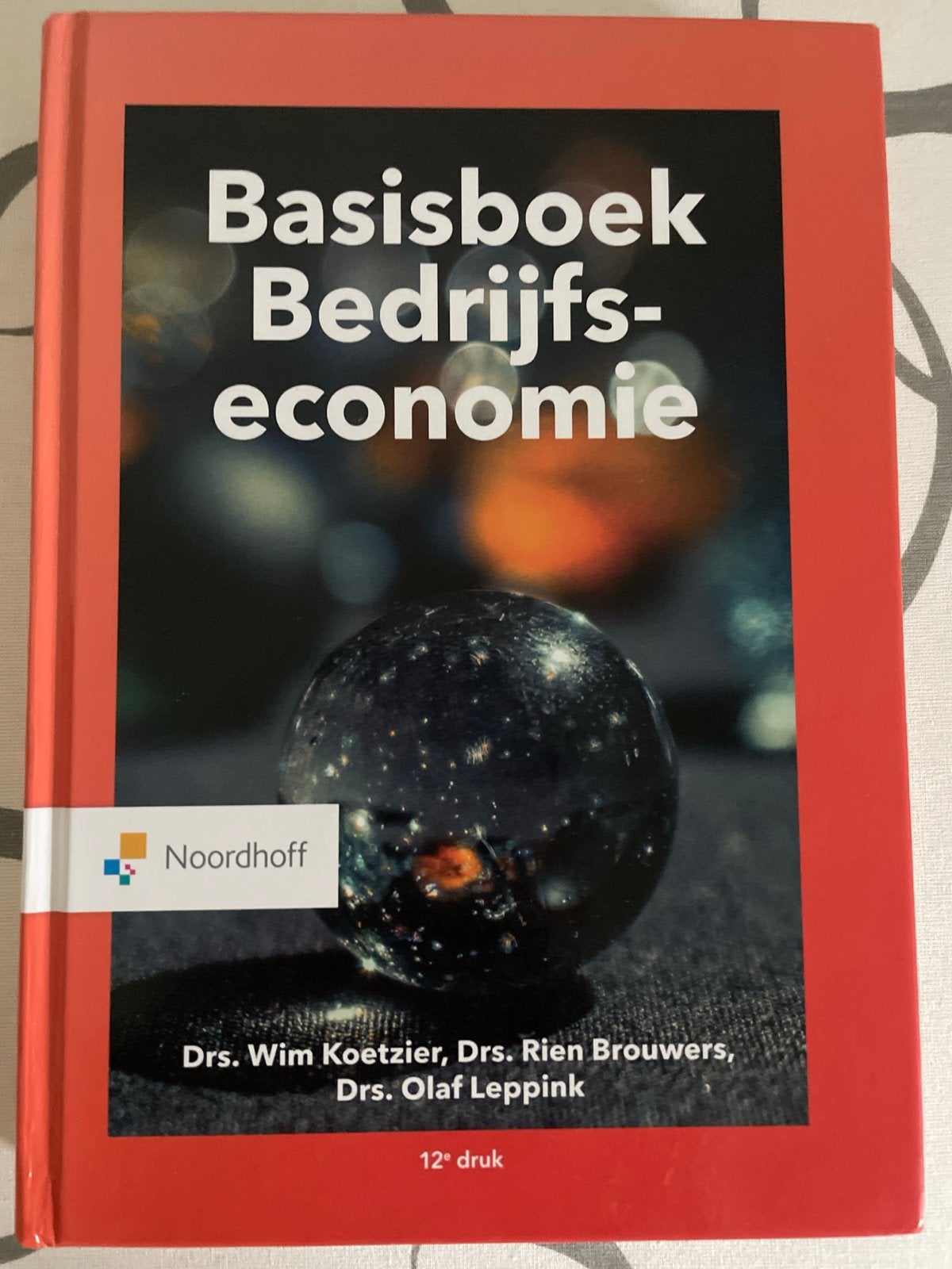 Basisboek Bedrijfseconomie - 12e druk - Zo goed als nieuw, Ophalen of Verzenden, Gamma, Zo goed als nieuw, HBO