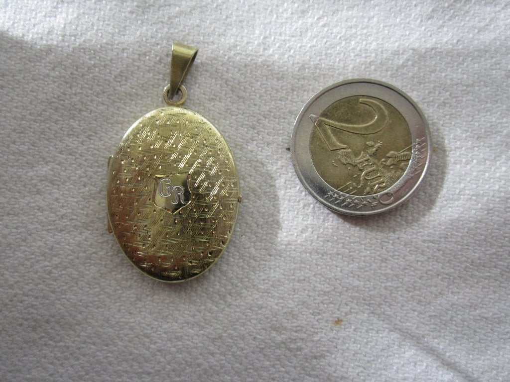 5.  Oud medaillon, zilver 925, Sieraden, Tassen en Uiterlijk, Antieke sieraden, Ophalen, Zilver, Ring