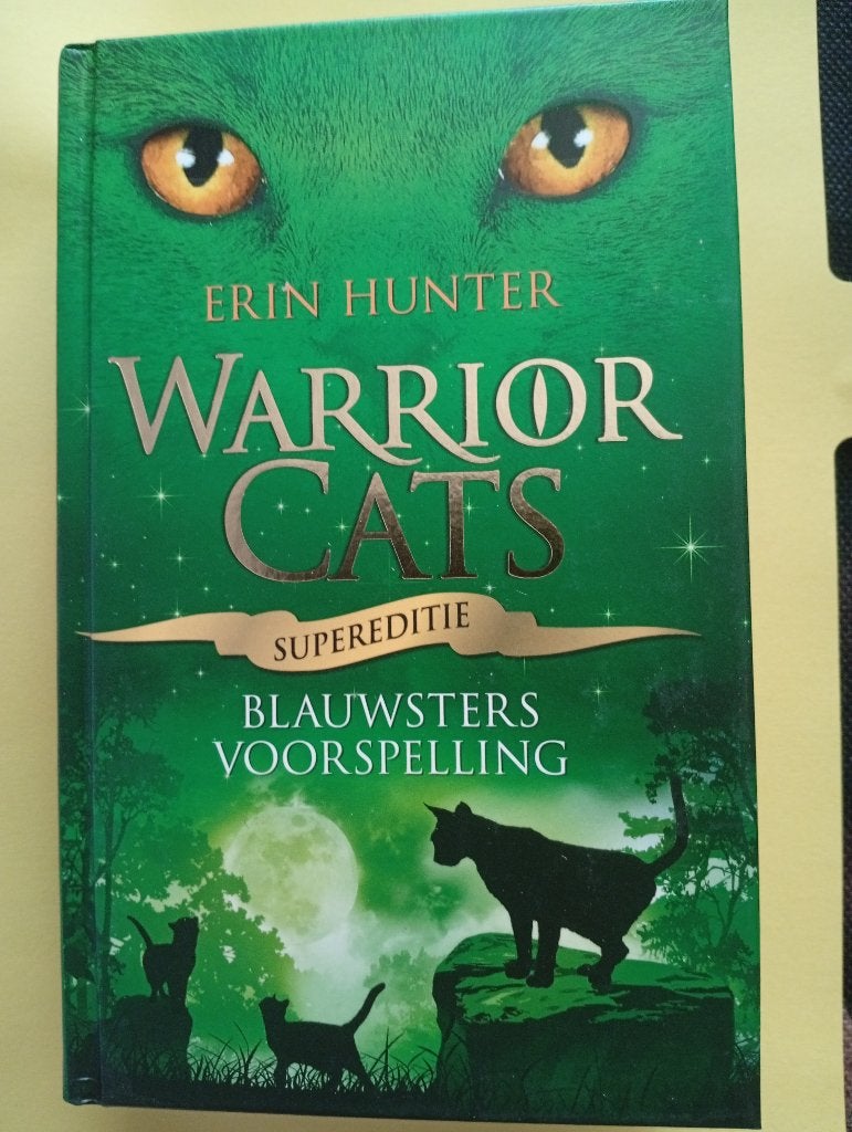 Warrior Cats Supereditie Blauwsters Voorspelling-Erin Hunter, Boeken, Ophalen of Verzenden, Zo goed als nieuw, Erin Hunter