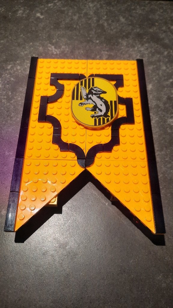 76412 Huppelpuff vaandel € 20,00, Gebruikt, Lego, Overige typen, Harry Potter