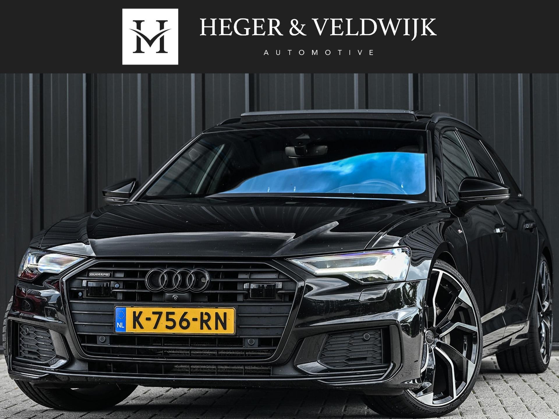 Audi A6 Avant 50 TDI quattro Design Pro Line Plus | Panorama, Auto's, Automaat, Gebruikt, Zwart, Diesel