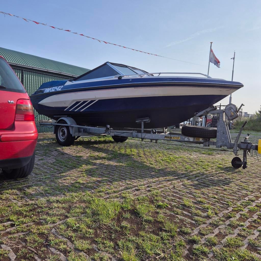 Speedboot glasstron ssv 179, Watersport en Boten, Speedboten, Ophalen, Gebruikt, Binnenboordmotor, 120 tot 200 pk