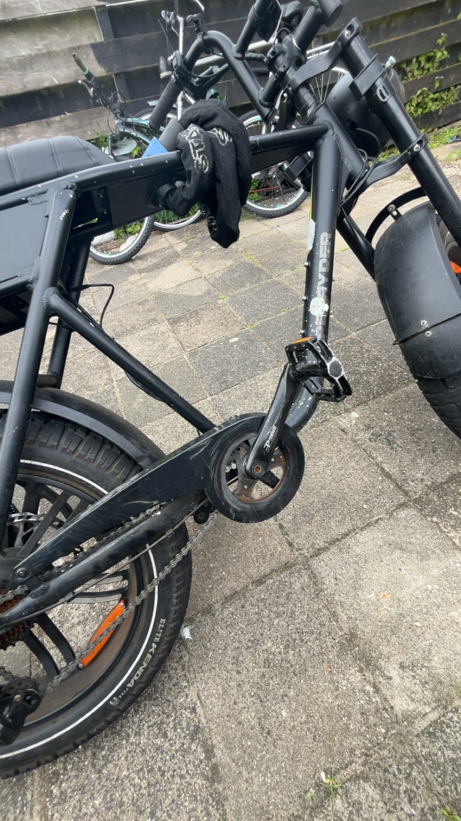APE RYDER E-bike - Schade aan frame, goed voor onderdelen, Ophalen, Gebruikt, Overige merken