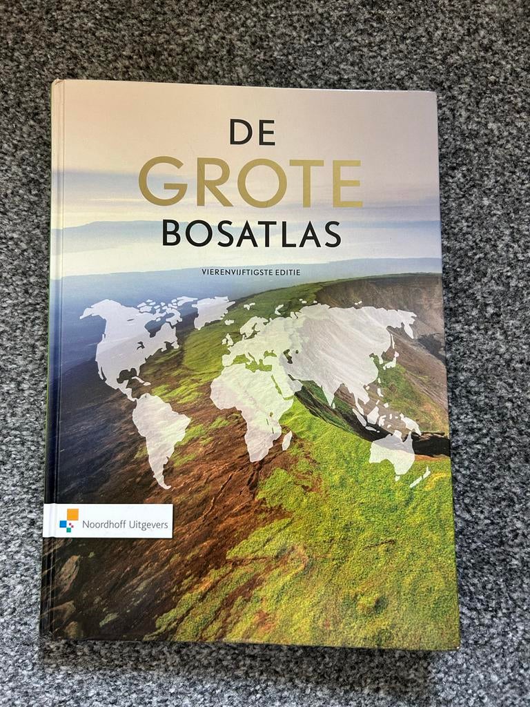 De Grote Bosatlas - Vierenvijftigste Editie, Gelezen, Bosatlas, 2000 tot heden, Ophalen of Verzenden