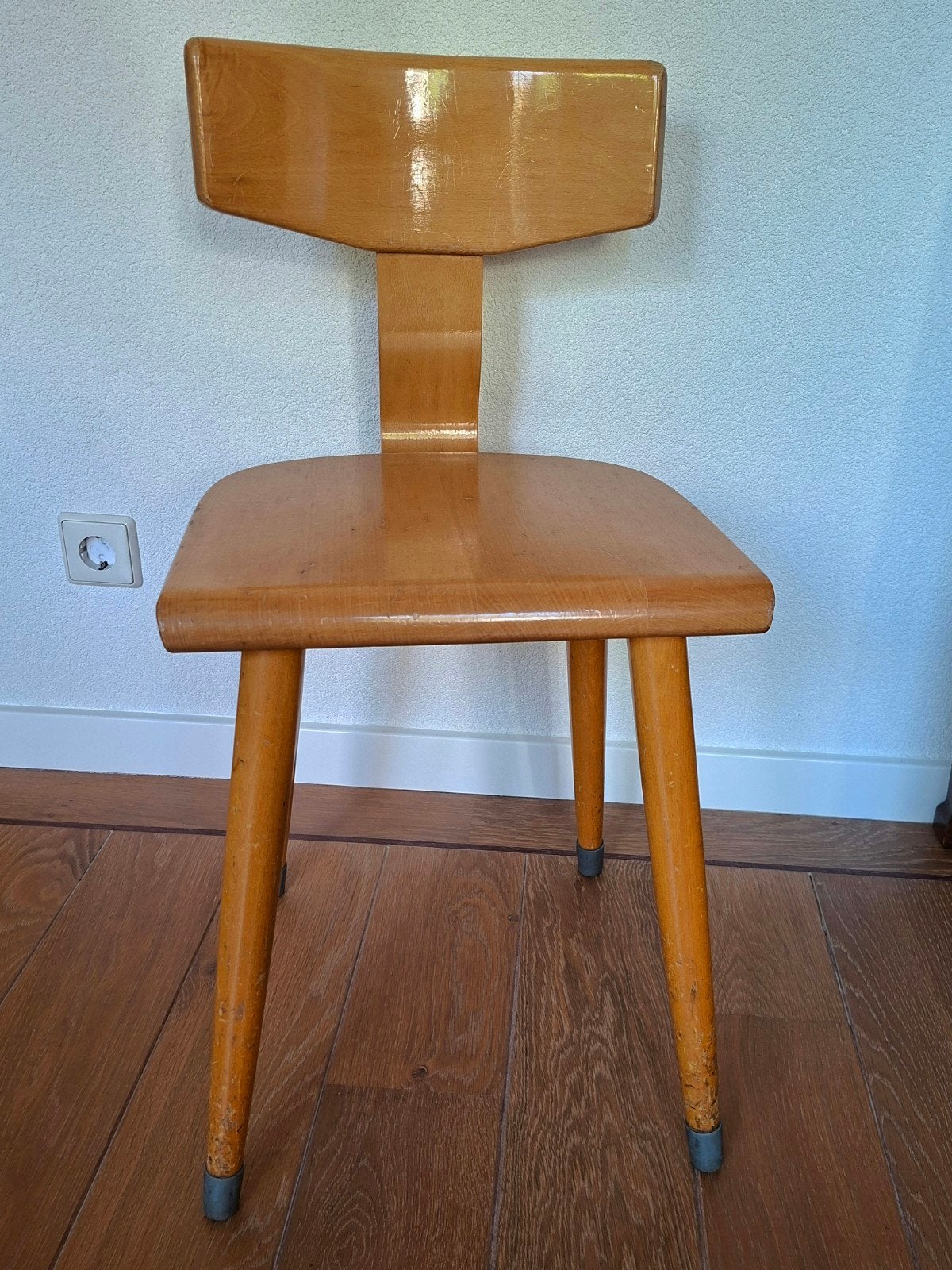 Vintage Schilte school kleuterstoel, Ophalen, Gebruikt, Stoel(en)