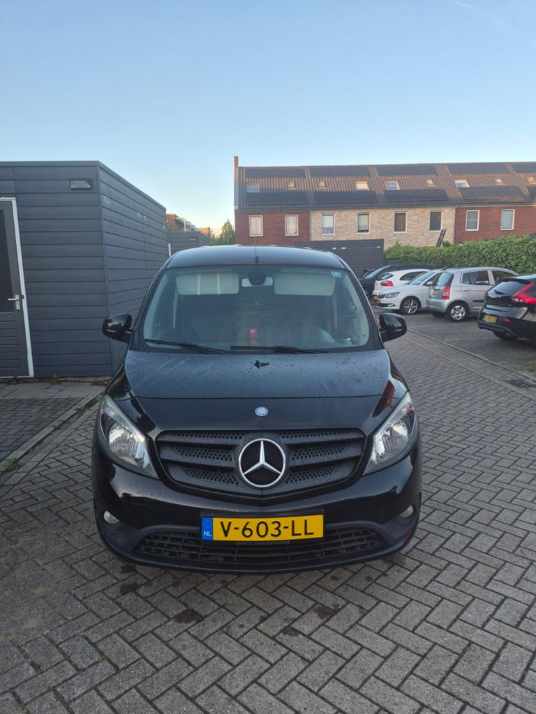 Mercedes-Benz Citan 1.5 CDI 66KW 2018, Stof, Zwart, 4 cilinders, 715 kg