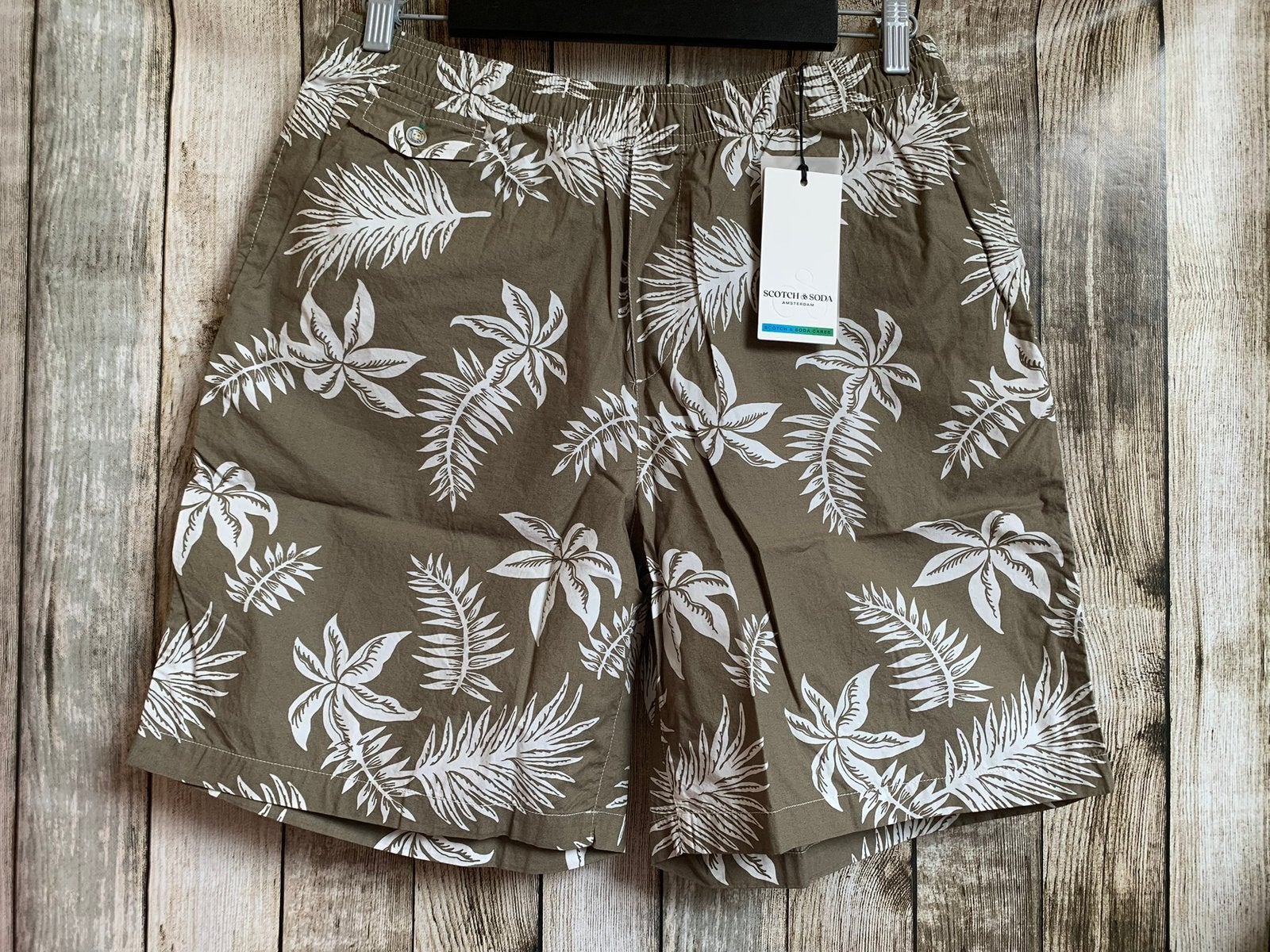 Scotch & Soda super gave loose fit short (Maat M), Verzenden, Nieuw, Maat 48/50 (M), Meerkleurig