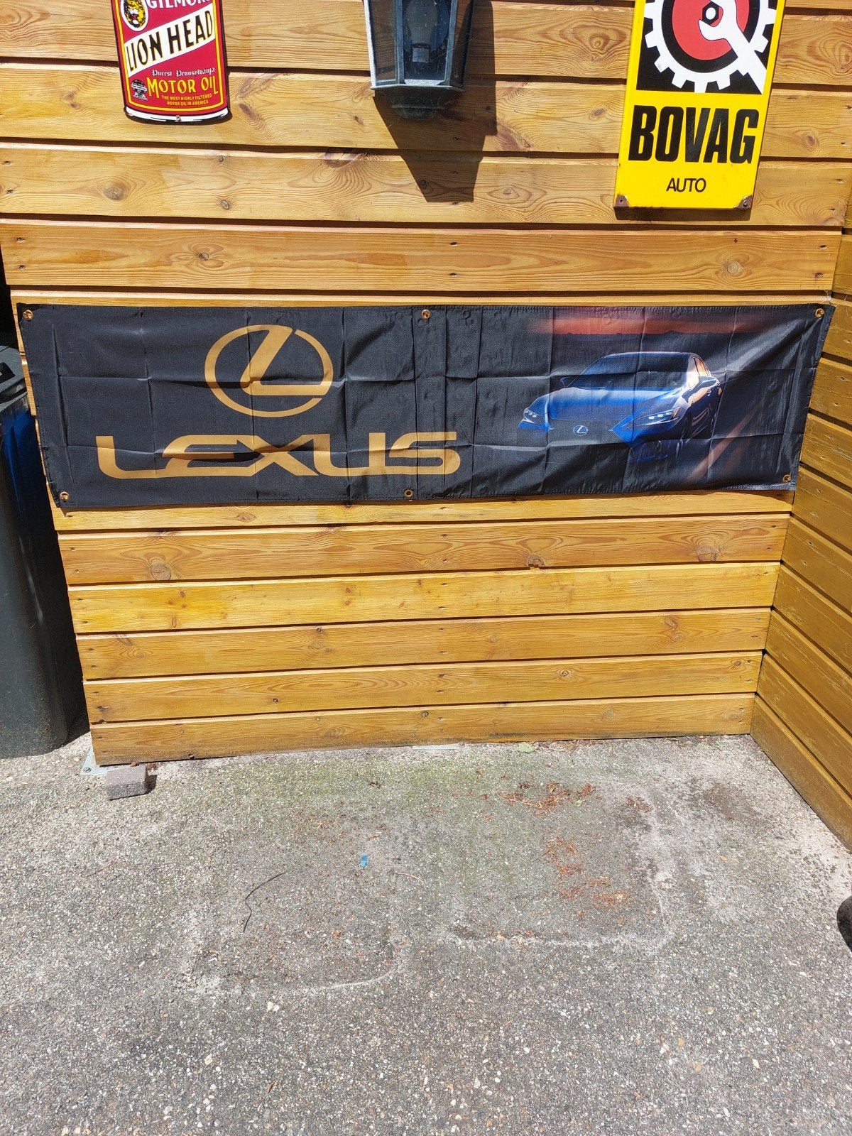 LEXUS BANNER AFM 180X45CM, Ophalen of Verzenden