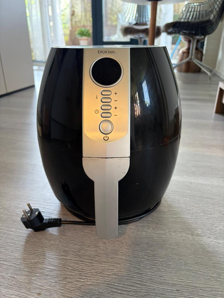 Blokker airfryer, goed gebruikt, werkt nog heel goed, Witgoed en Apparatuur, Airfryers, Ophalen of Verzenden, Zo goed als nieuw