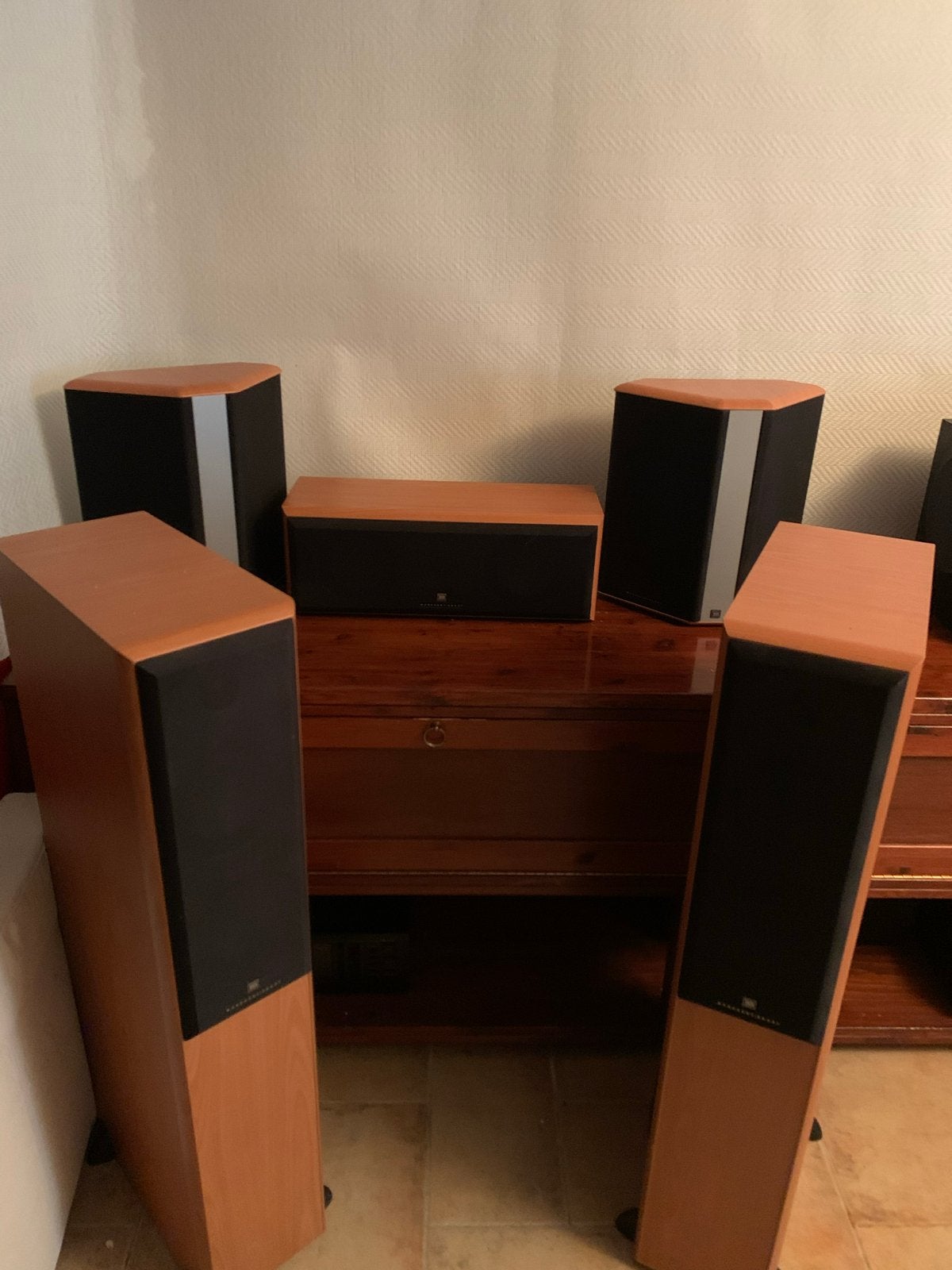 Mordaunt-Short THX Speakerset - 5.0 Surround Geluid, Gebruikt, Speakerset, Geschikt voor surround/home cinema, Mordaunt Short