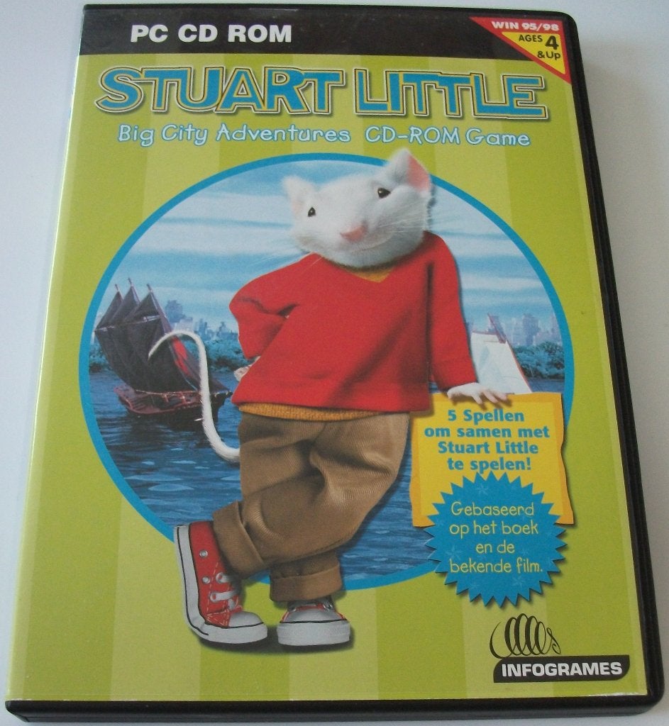 PC Game *** STUART LITTLE *** Big City Adventure, Avontuur en Actie, 1 speler, Ophalen of Verzenden, Zo goed als nieuw