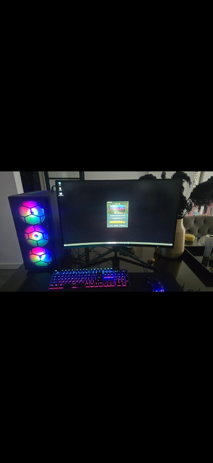 Complete Gaming Setup: PC i9-7920x / 64gb DDR4 /NVMe SSD +, Ophalen, MSI (monitor), SteelSeries (toetsenbord), 32 GB, Intel i9