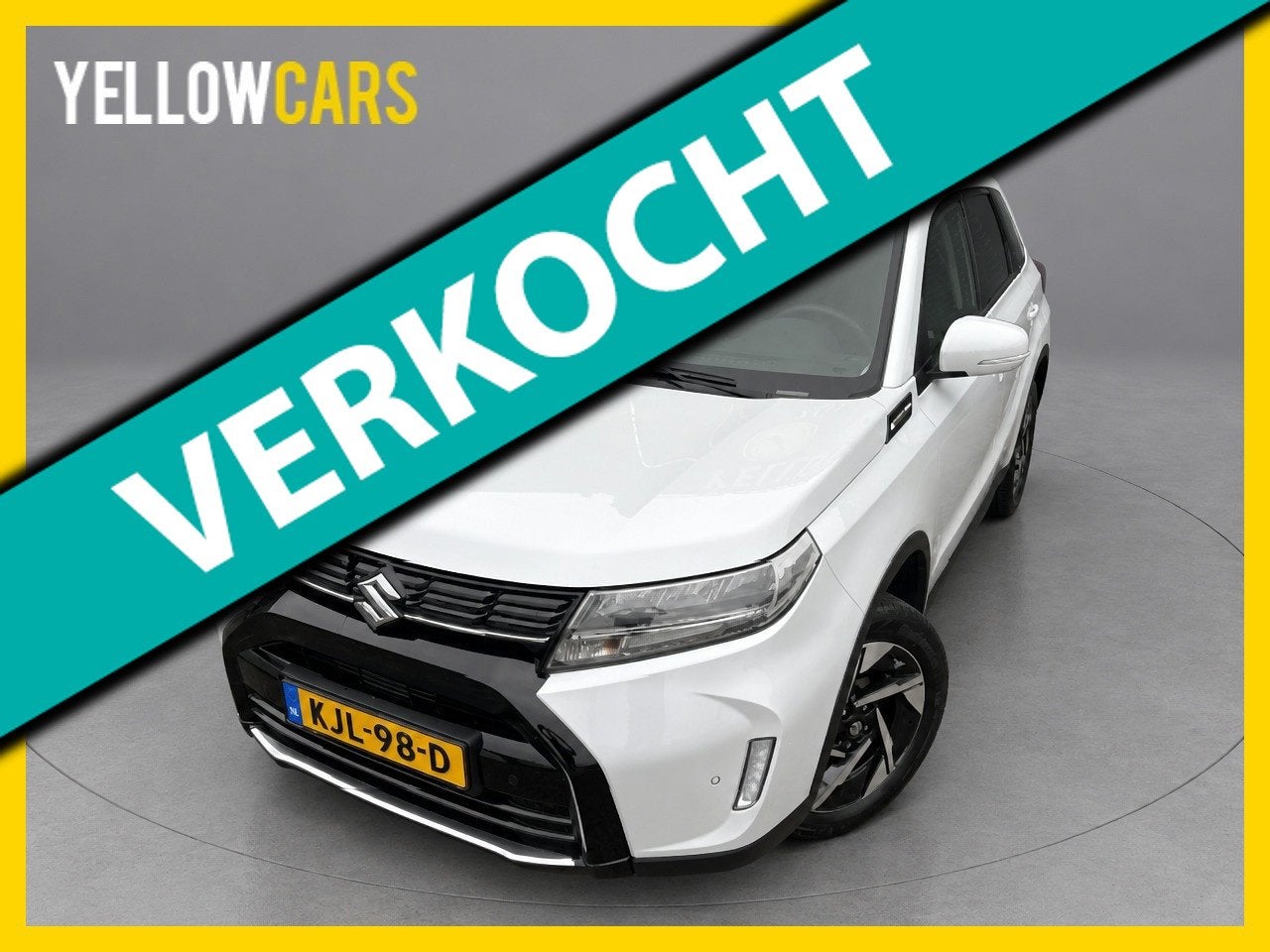 Suzuki VITARA 1.4 Boosterjet Smart Hybrid Style AUTOMAAT / P, Auto's, Dealer onderhouden, Gebruikt, 4 cilinders, Wit