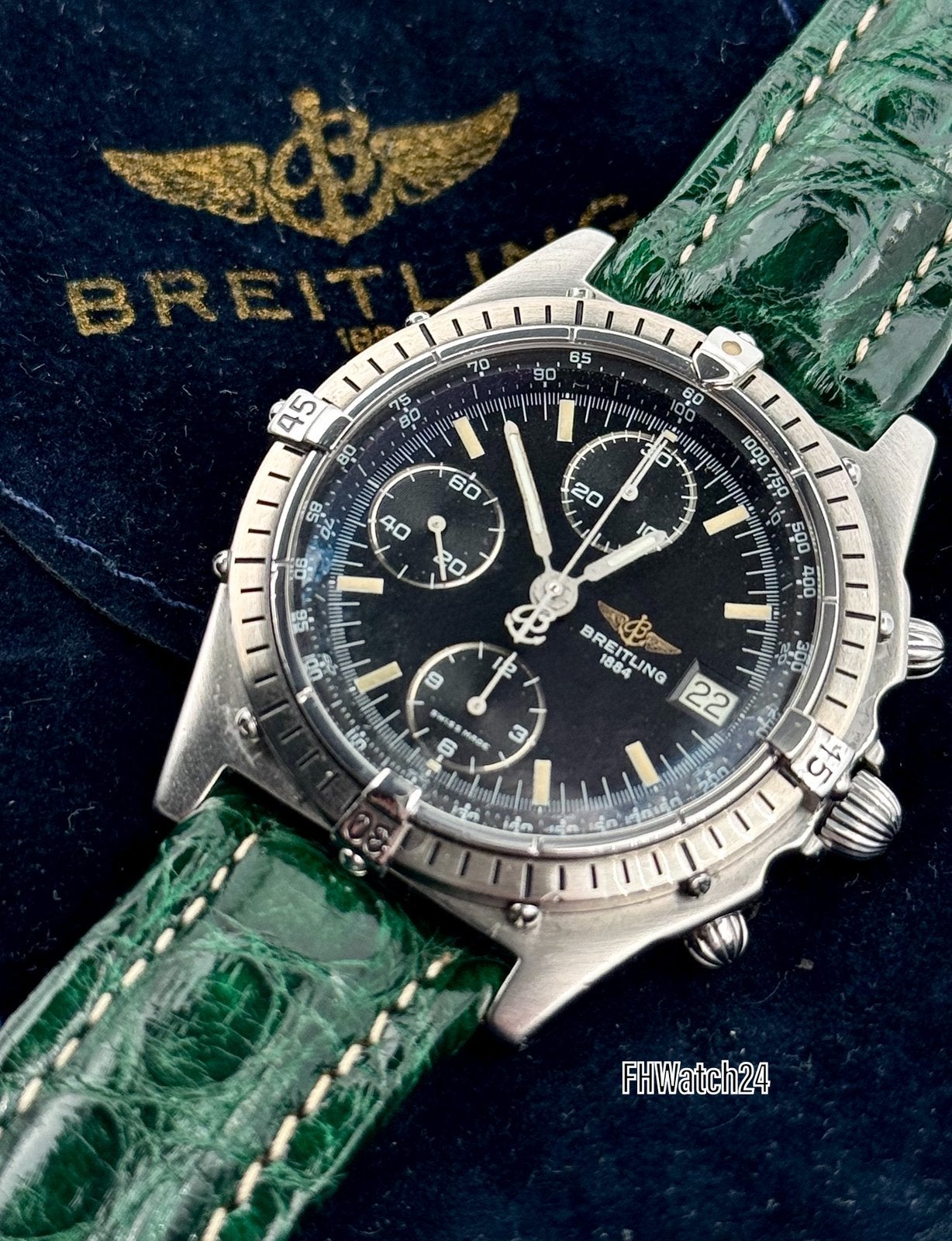 Breitling Chronomat A13047., Staal, Breitling, Polshorloge, Breitling