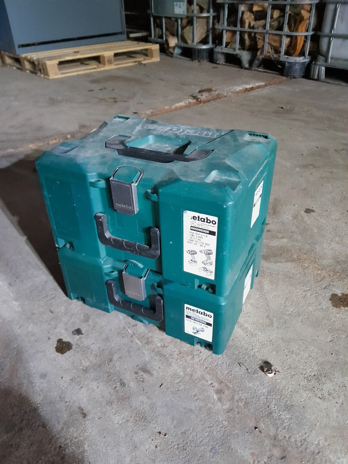 Metabo gereedschapskoffers - leeg, Ophalen of Verzenden, Gebruikt