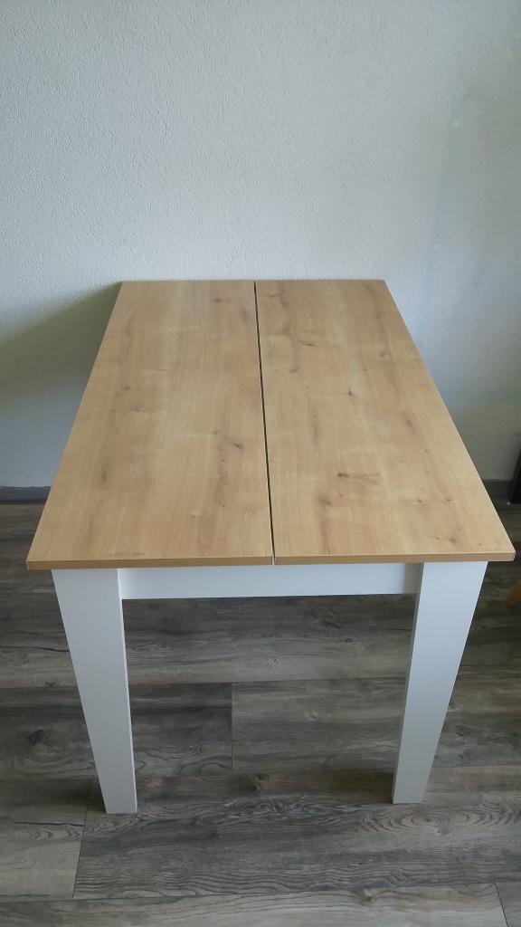 Eettafel met stoelen, Huis en Inrichting, Ophalen, 100 tot 150 cm, Nieuw, 50 tot 100 cm