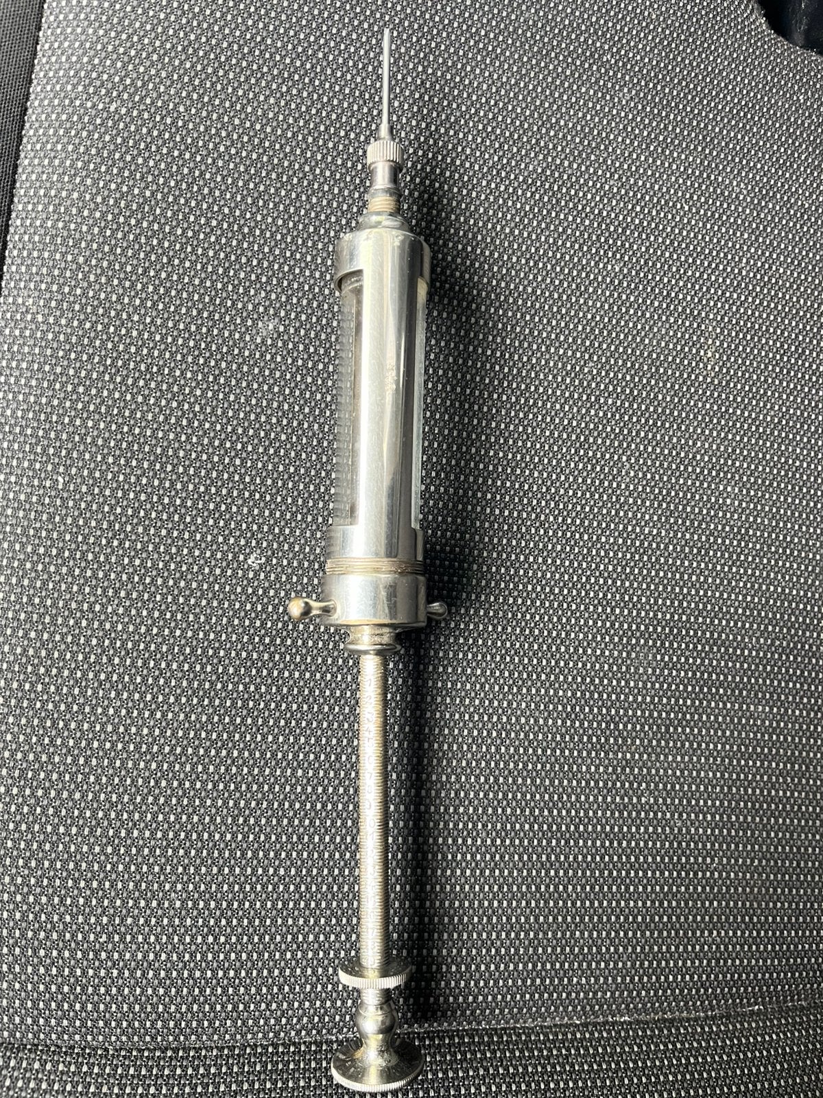 Antieke injectie spuit met toebehoren, Antiek en Kunst, Ophalen of Verzenden