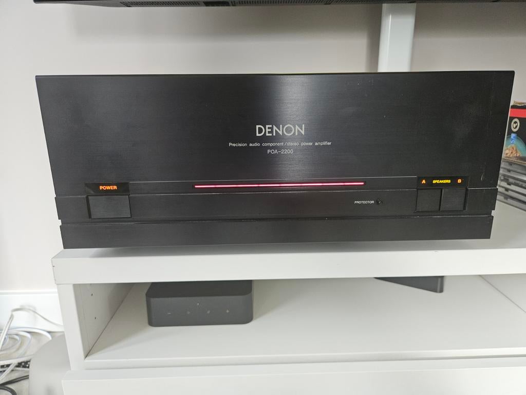 Denon POA-2200 Eindversterker - Krachtige Audio, Gebruikt, Denon, Ophalen of Verzenden, 120 watt of meer