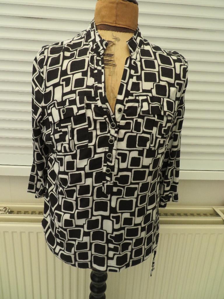 Dames blouse nieuw Laura di Sarpi maat 40 zwart, Kleding | Dames, Maat 38/40 (M), Zwart, Nieuw, Ophalen of Verzenden
