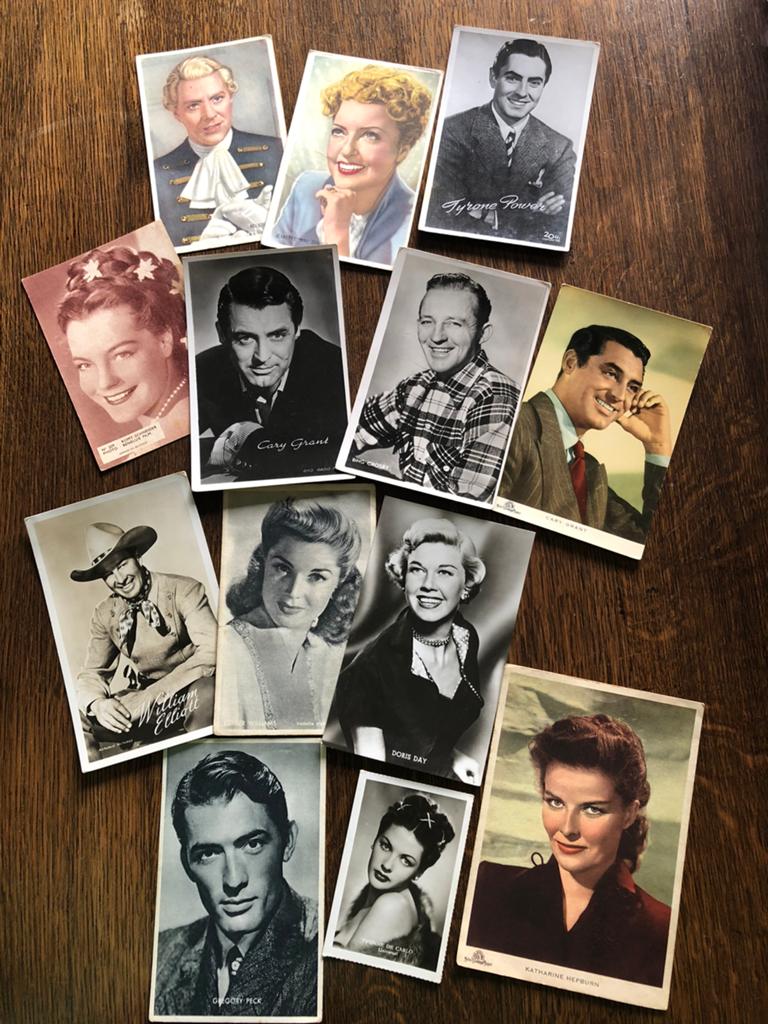 Oude filmsterren, Verzamelen, Ophalen of Verzenden, Voor 1940, Gebruikt