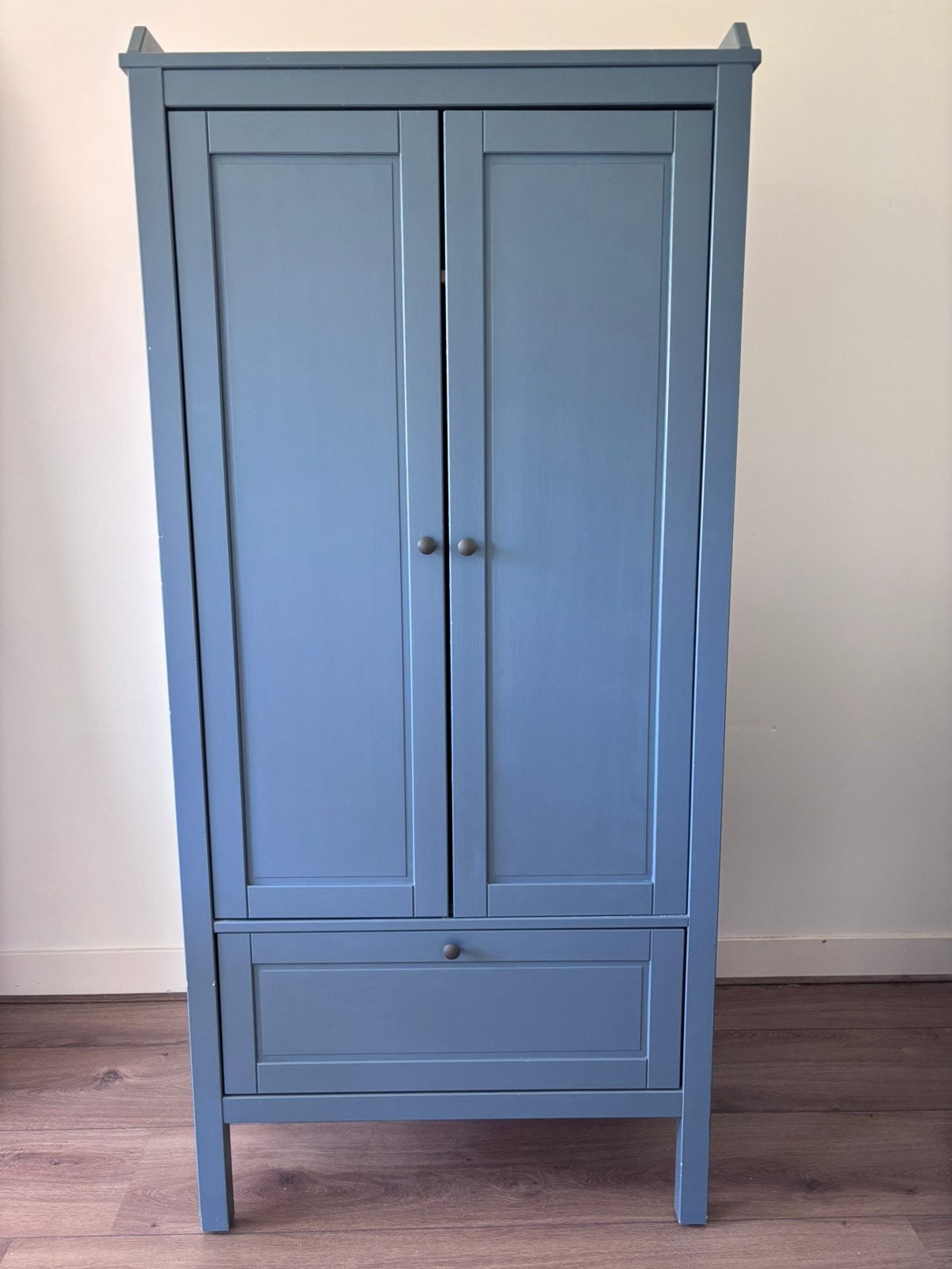 IKEA SUNDVIK kledingkast blauw/grijs – 80x50x171 cm, Ophalen, Gebruikt