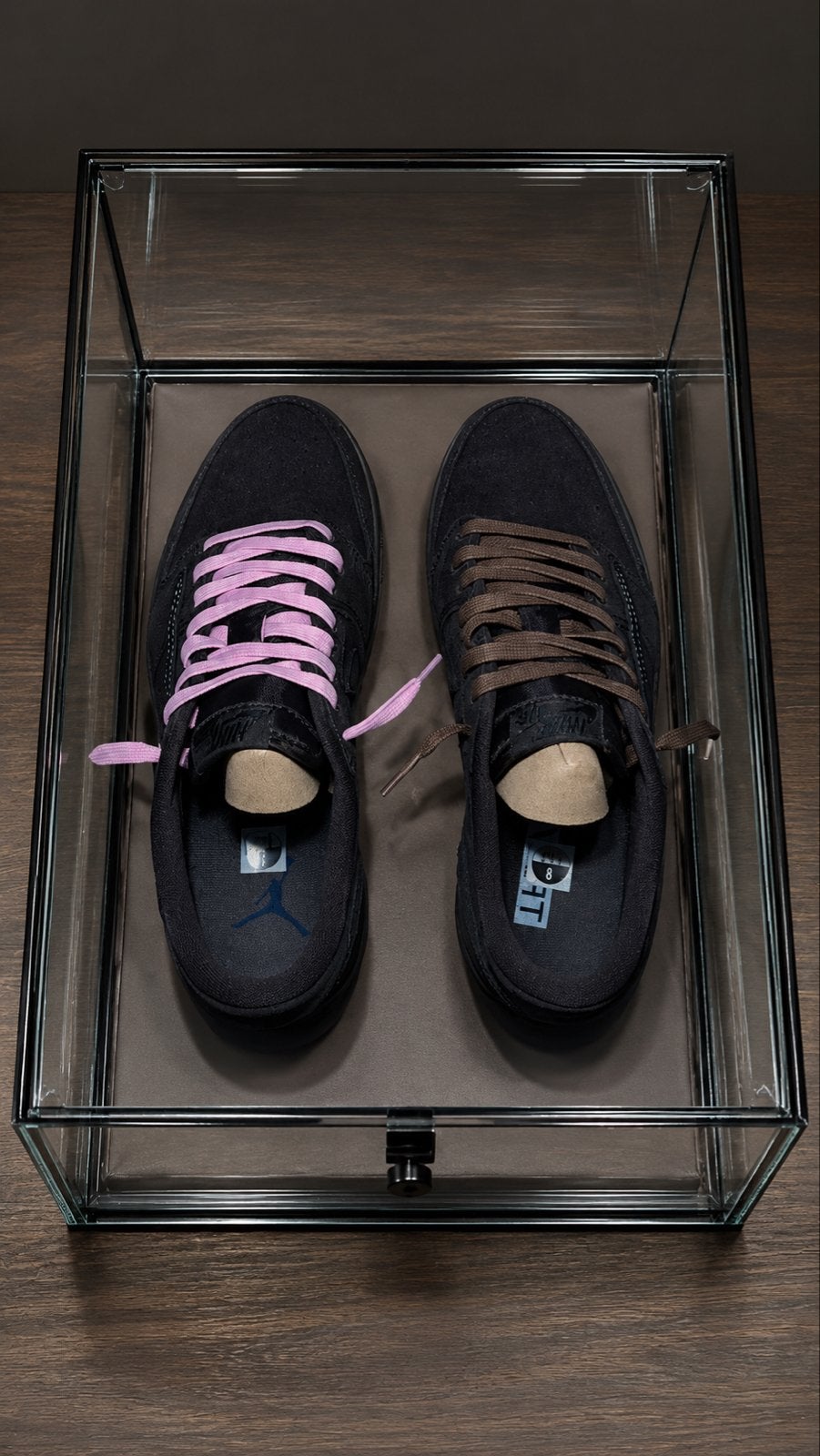 Nike Jordan 1 Low OG SP Travis Scott Black Phantom maat 43, Ophalen of Verzenden, Nieuw, Zwart, Sneakers of Gympen