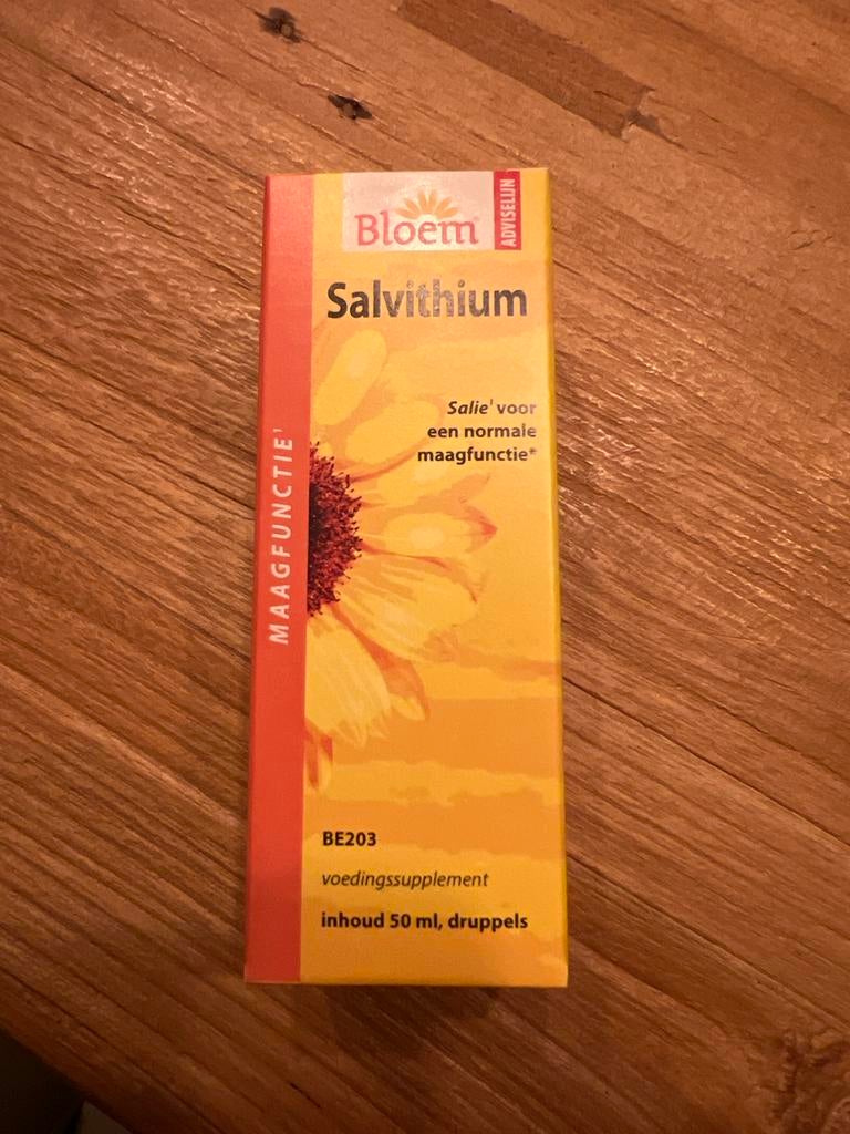 9x Bloem Salvithium - Ongeopend Voedingssupplement, Ophalen of Verzenden, Nieuw, Poeder of Drank