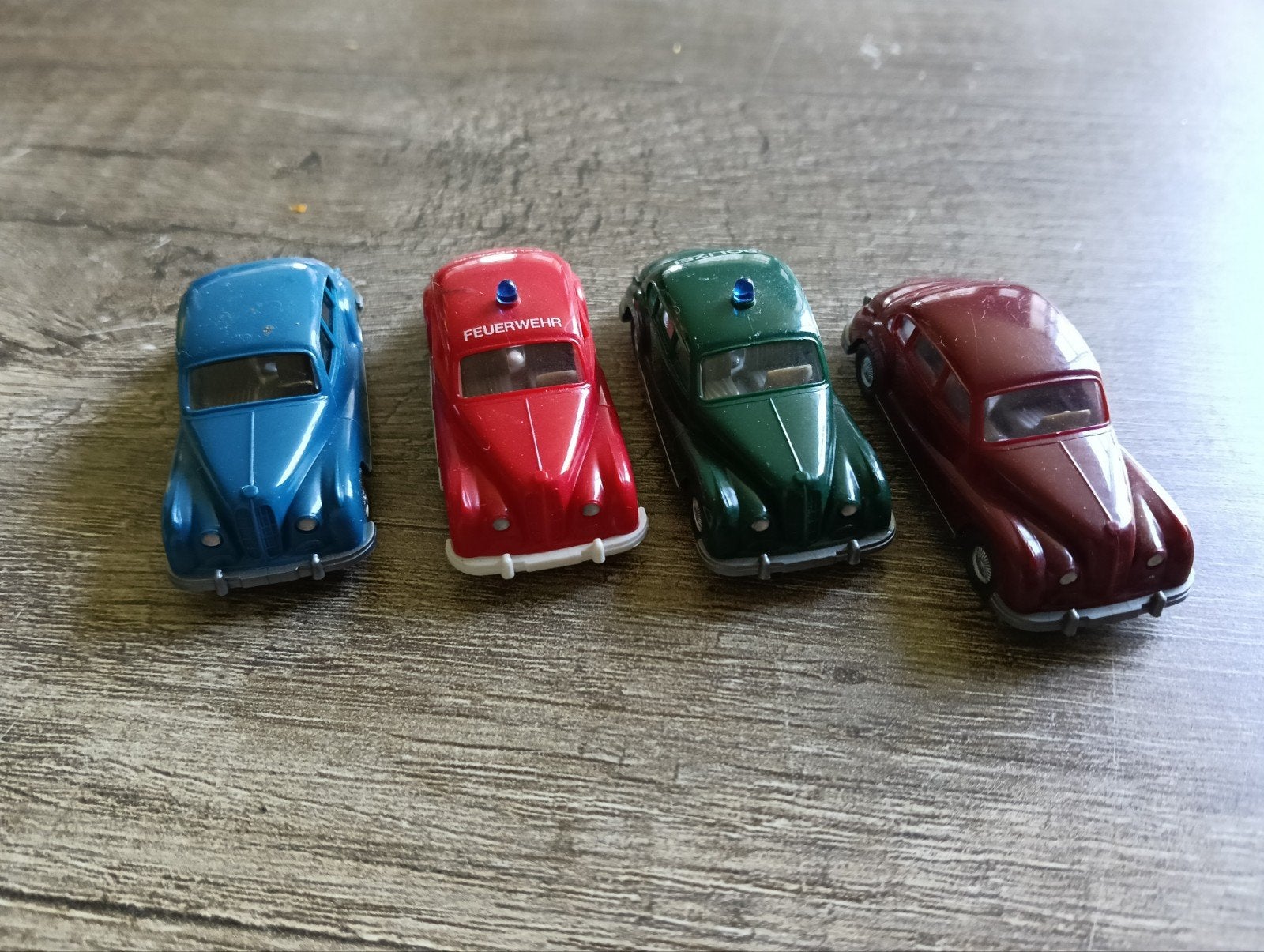 4x BMW 501 wiking modellen, Ophalen of Verzenden, Zo goed als nieuw, Auto, Wiking