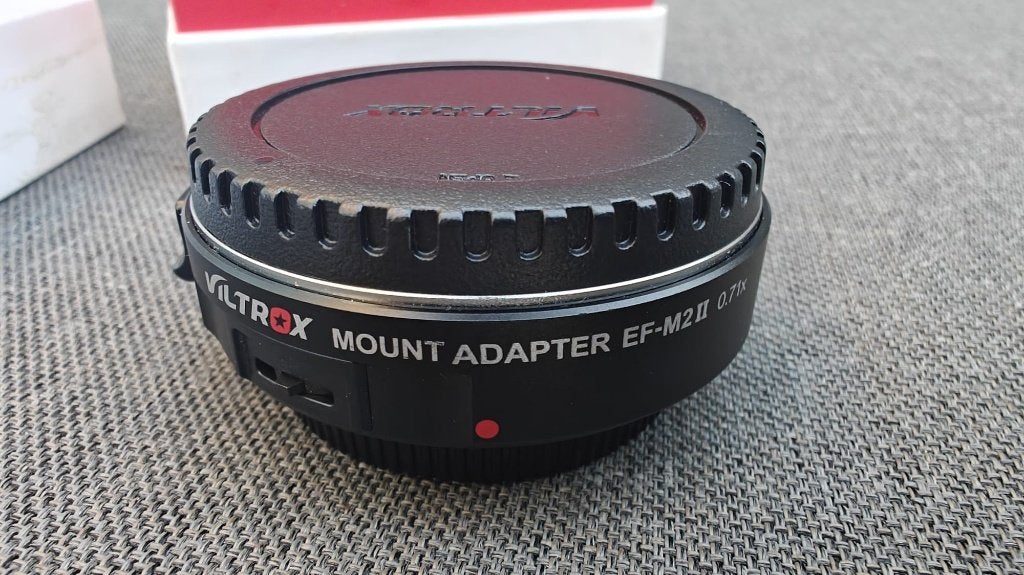 Viltrox EF-M2 II 0.71x Speed Booster – Canon EF naar MFT, Gebruikt, Verzenden, Viltrox, Toebehoren