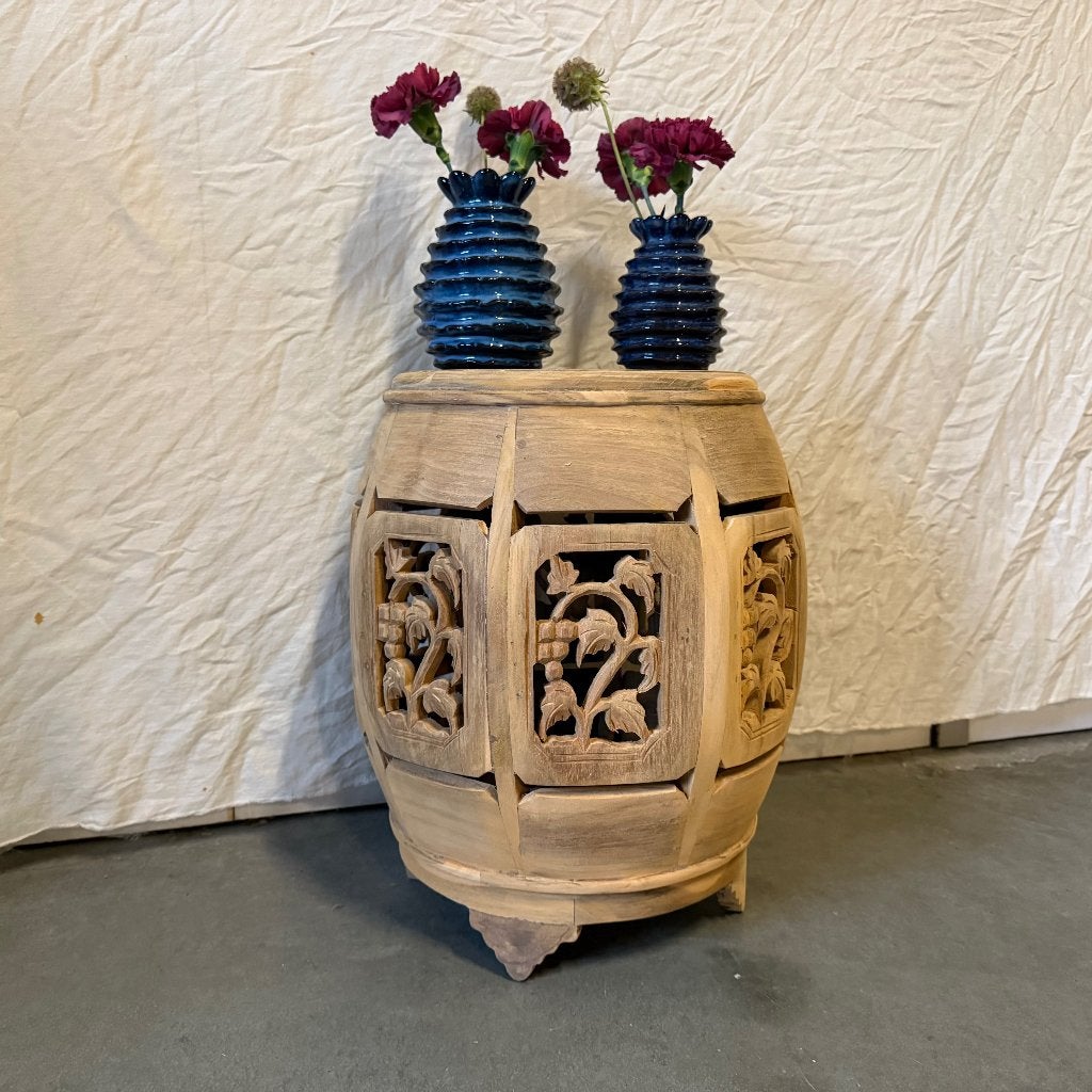 houten bijzettafel teak 35 x 35 cm - Gratis bezorgd, Huis en Inrichting, Tafels | Bijzettafels, Minder dan 55 cm, Taag 63, 2491 CS, Den Haag (Forepark)