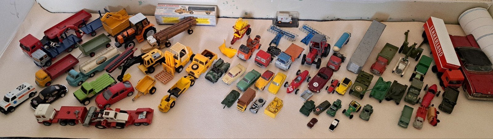 Grote verzameling Corgi, Matchbox, Dinky Toys speelgoed, Ophalen of Verzenden, Gebruikt