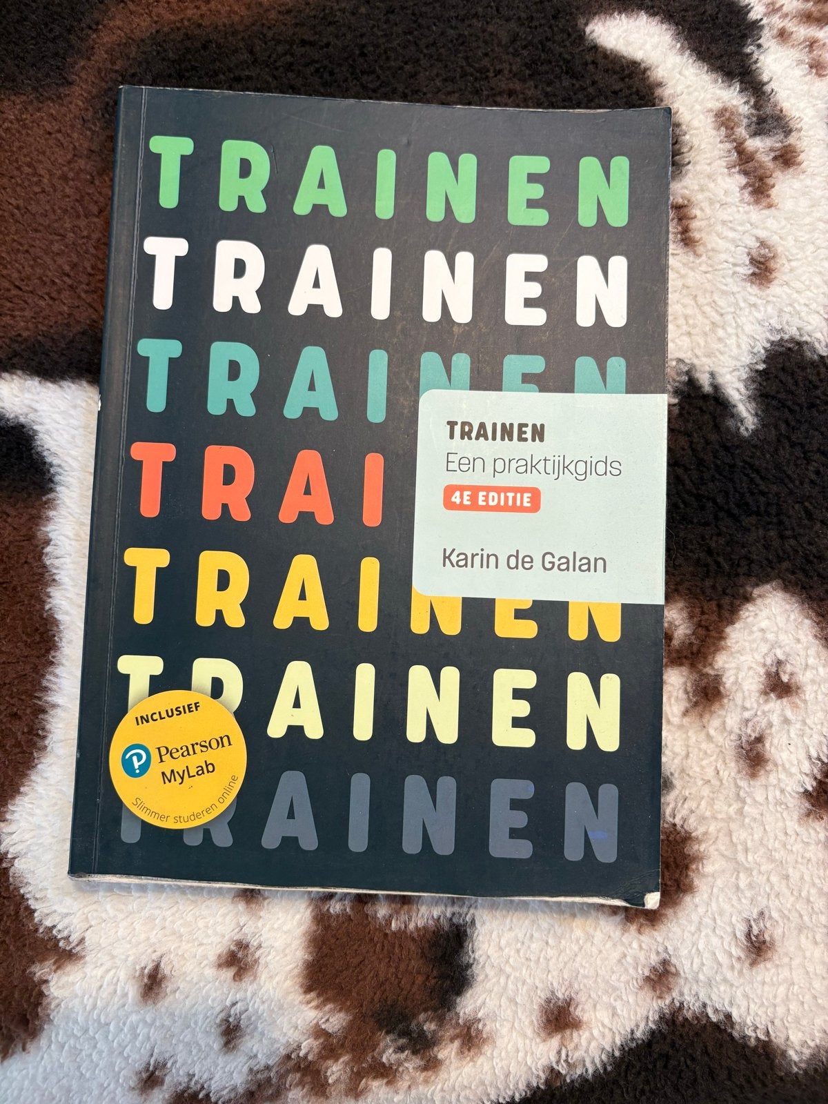 Trainen: Een praktijkgids - 4e editie (Karin de Galan), Ophalen of Verzenden, Gamma, Zo goed als nieuw, HBO