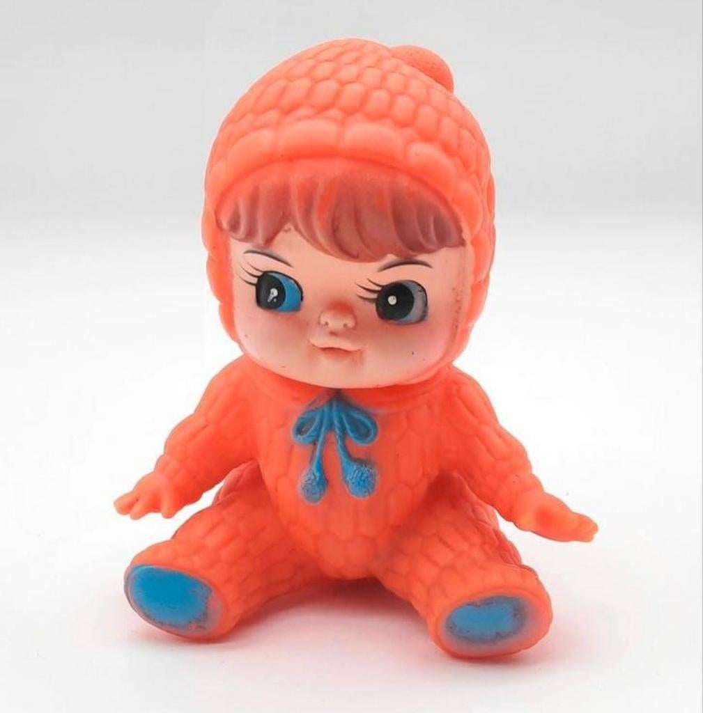 Vintage piep figuurtje Baby ca. 13cm hoog, Ophalen of Verzenden, Gebruikt