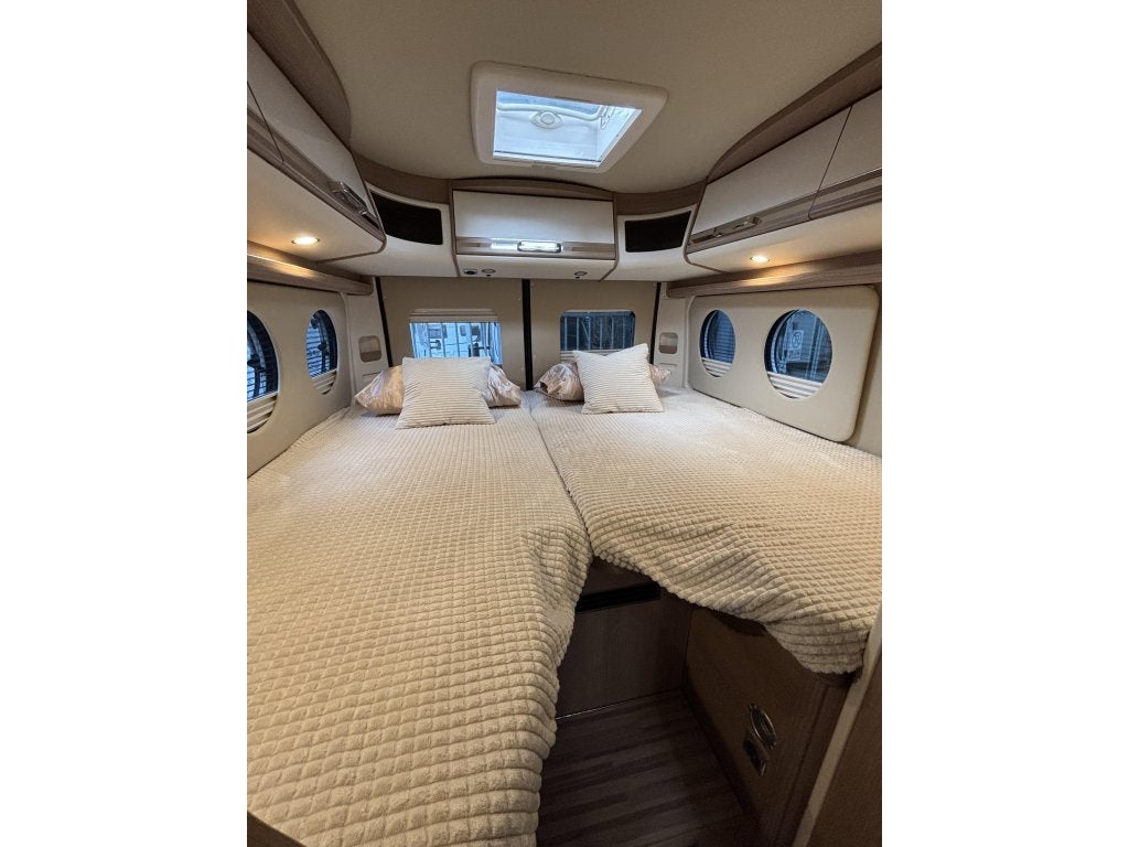 Carthago Malibu Van 640 ENKELE BEDDEN 9T AUTOMAAT 18'INCH, Caravans en Kamperen, Campers, Automaat, Ringverwarming, Fiat, Tot en met 2