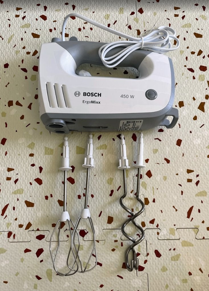 Bosch ErgoMixx Hand Mixer, 4 liter of meer, Ophalen, Gebruikt, 3 snelheden of meer