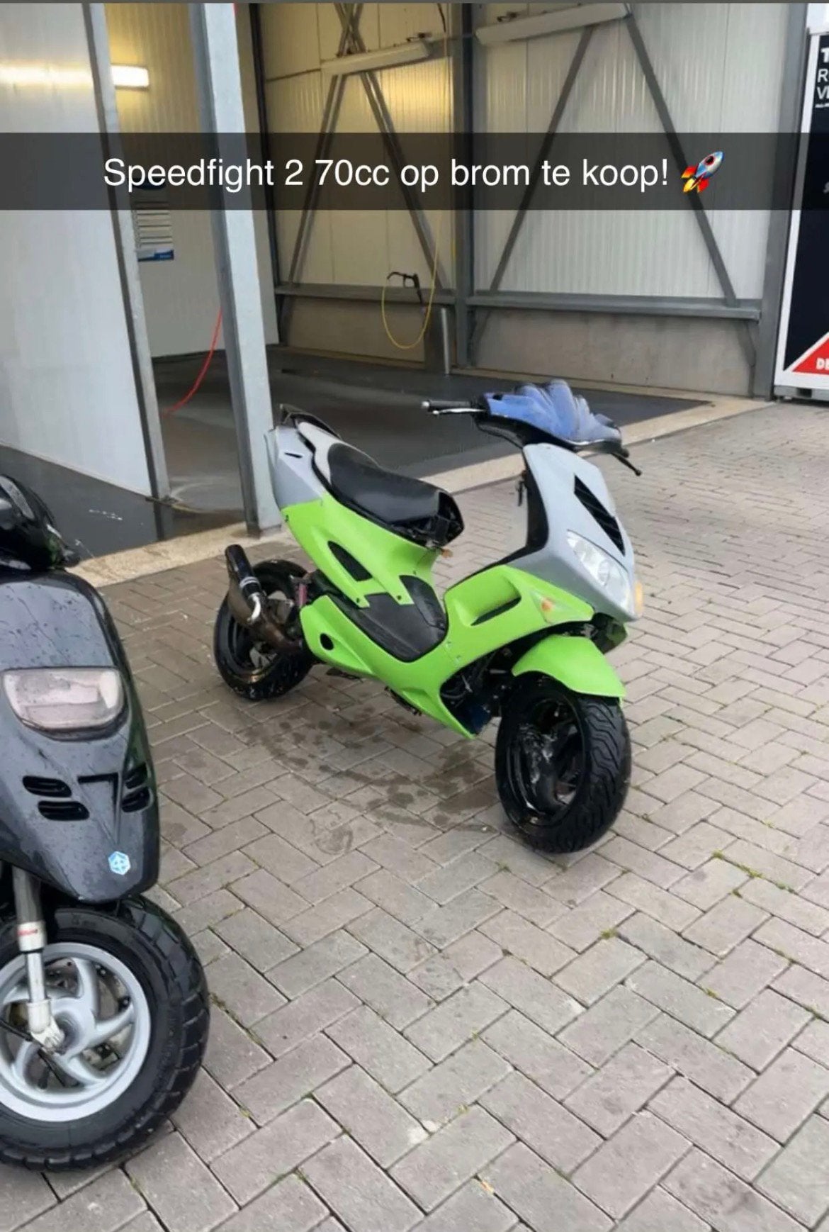 Speedfight 2 70cc brom, Ophalen, Zo goed als nieuw, Tweetakt, Speedfight
