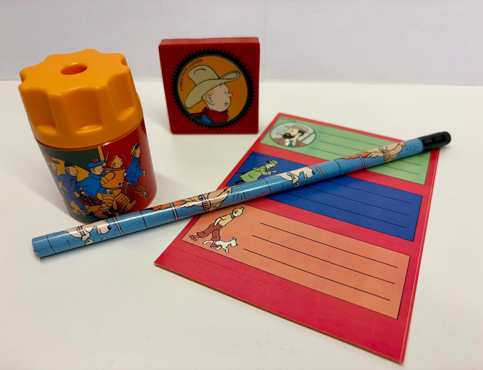 Kuifje/Tintin; diverse schoolspullen, Verzamelen, Ophalen of Verzenden, Kuifje, Nieuw, Gebruiksvoorwerp