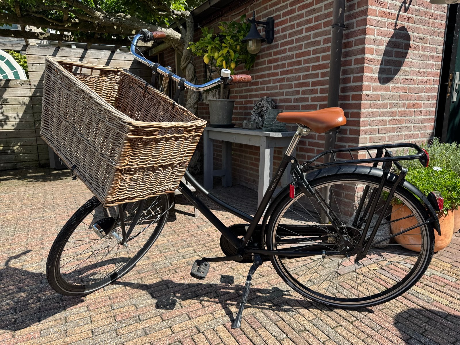 Cumberland Urban Transport Damesfiets met mand, Velgrem, 50 tot 53 cm, Ophalen, Overige merken