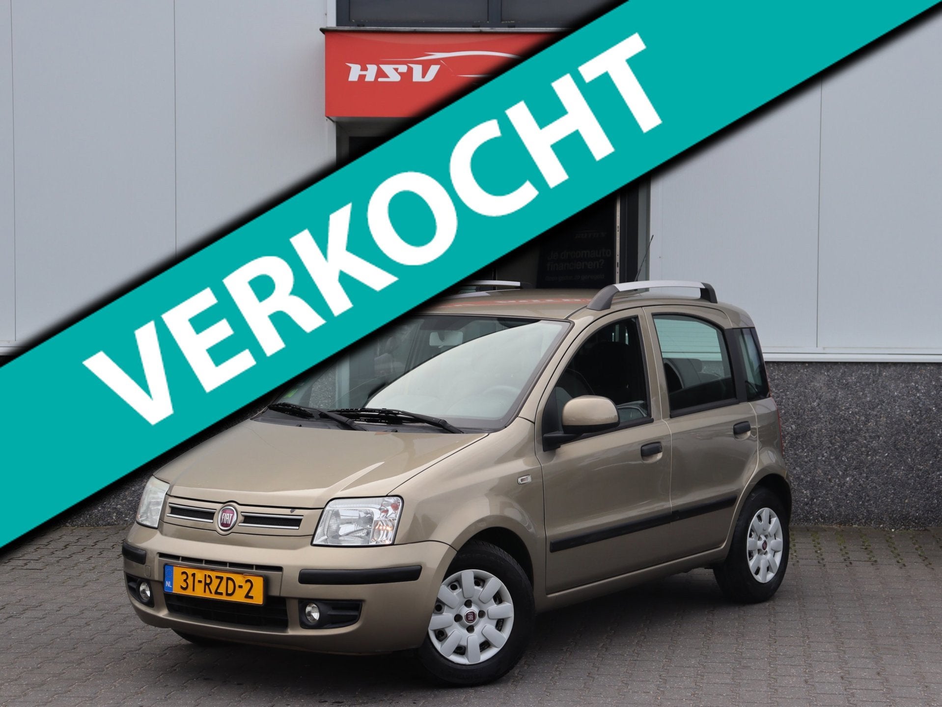 Fiat Panda 1.2 Edizione Cool airco, Euro 5, Gebruikt, 1242 cc, Beige