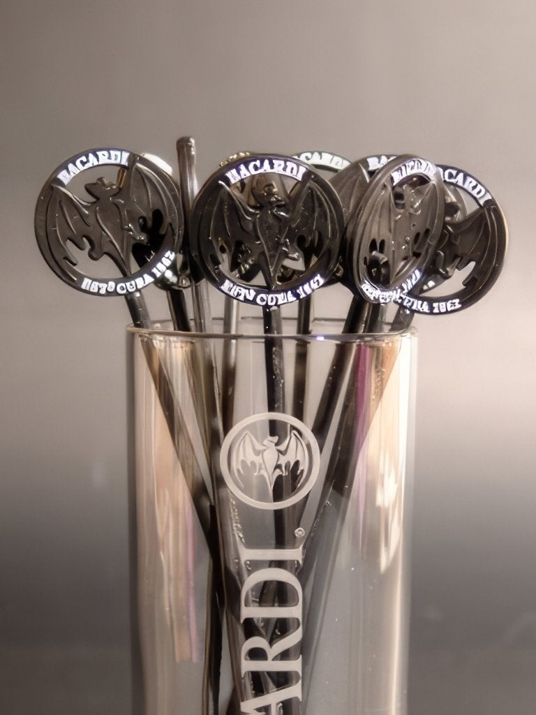 Bacardi Roerstaafjes ( Stirrers ) 10 stuks ( 01, Verzenden, Nieuw, Gebruiksvoorwerp