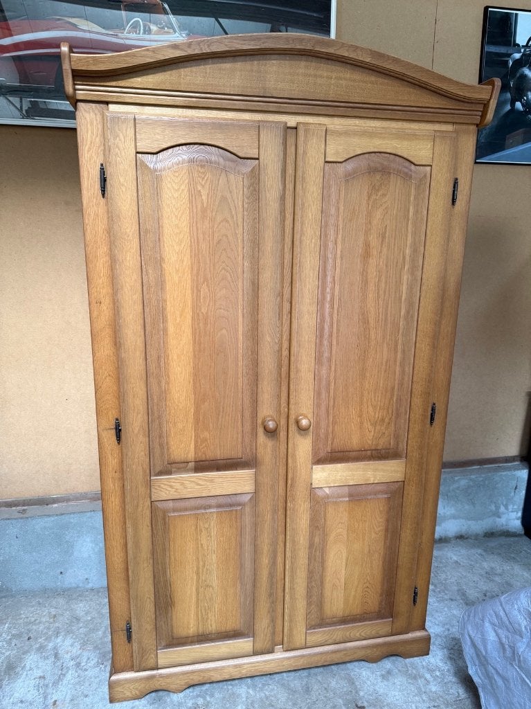 Hang/legkast Eiken, Ophalen, Gebruikt, 100 tot 150 cm, 150 tot 200 cm